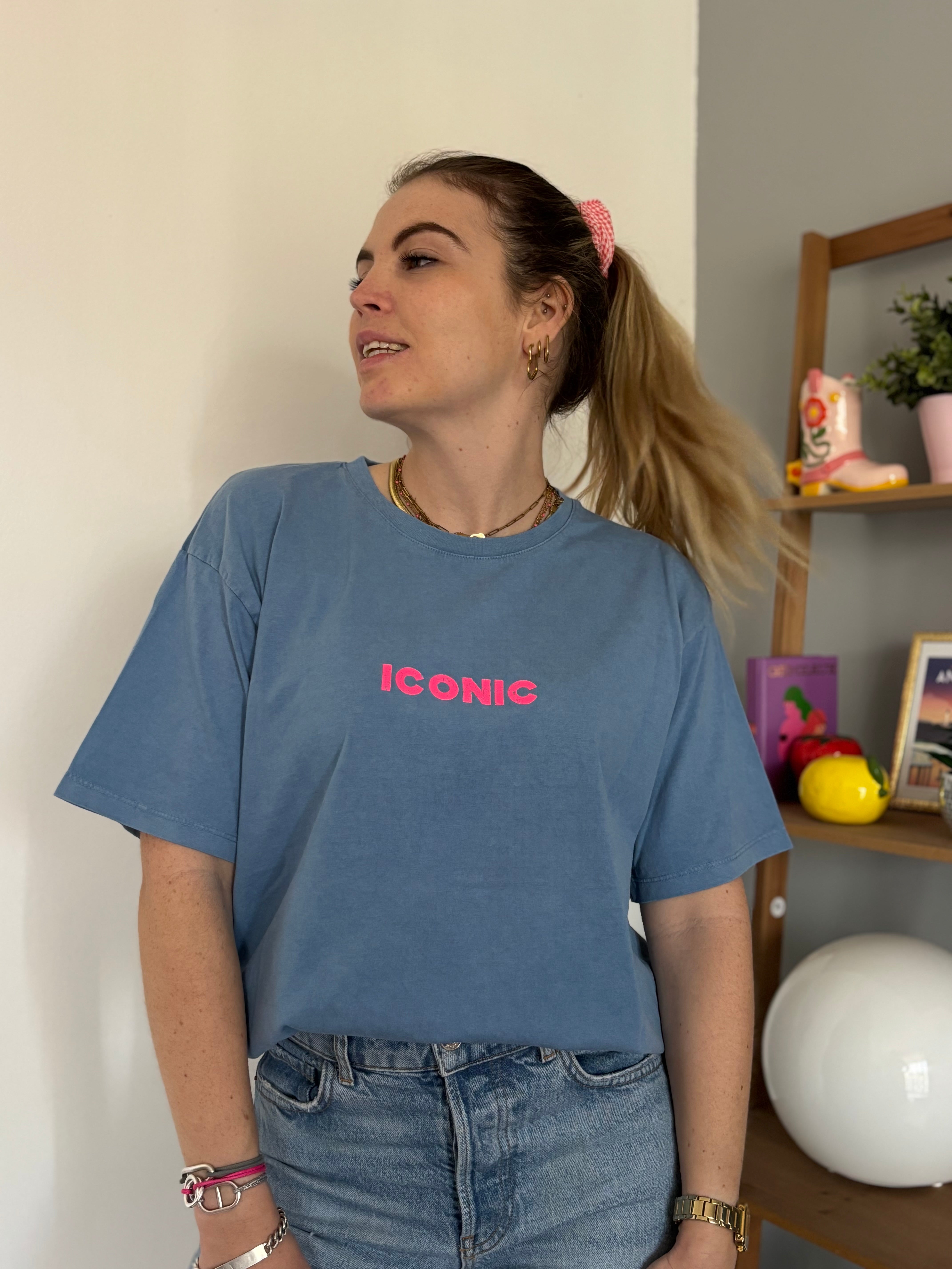 T-shirt ICONIC Bleu