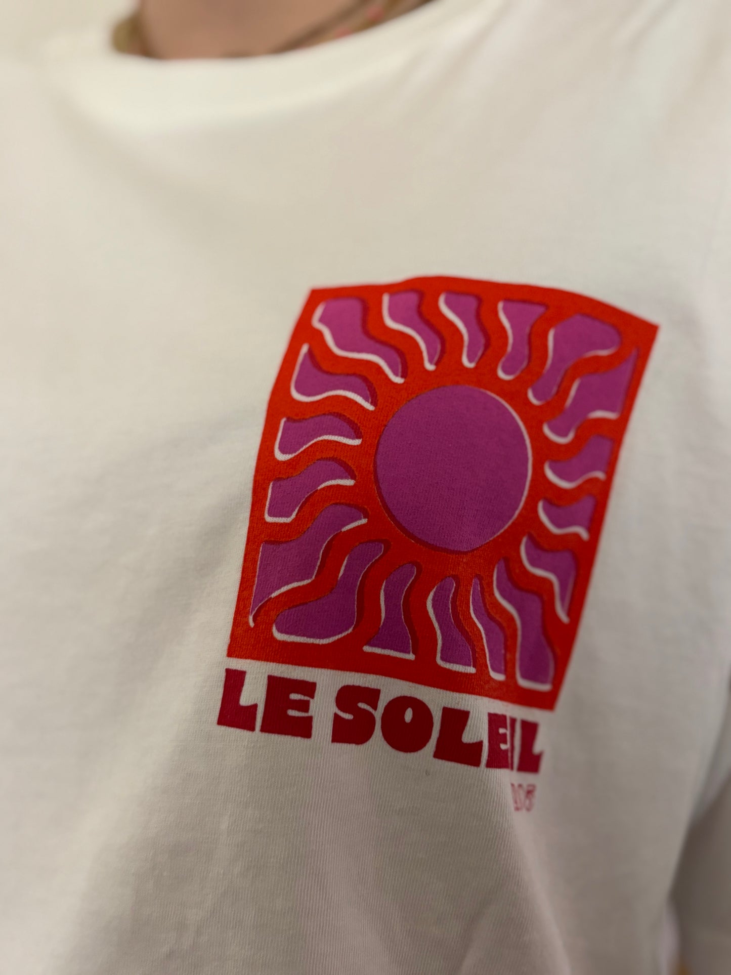 T-shirt SOLEIL Blanc