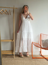 Robe LOUISA Blanc