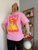 T-shirt CAPRI ISLAND Rose