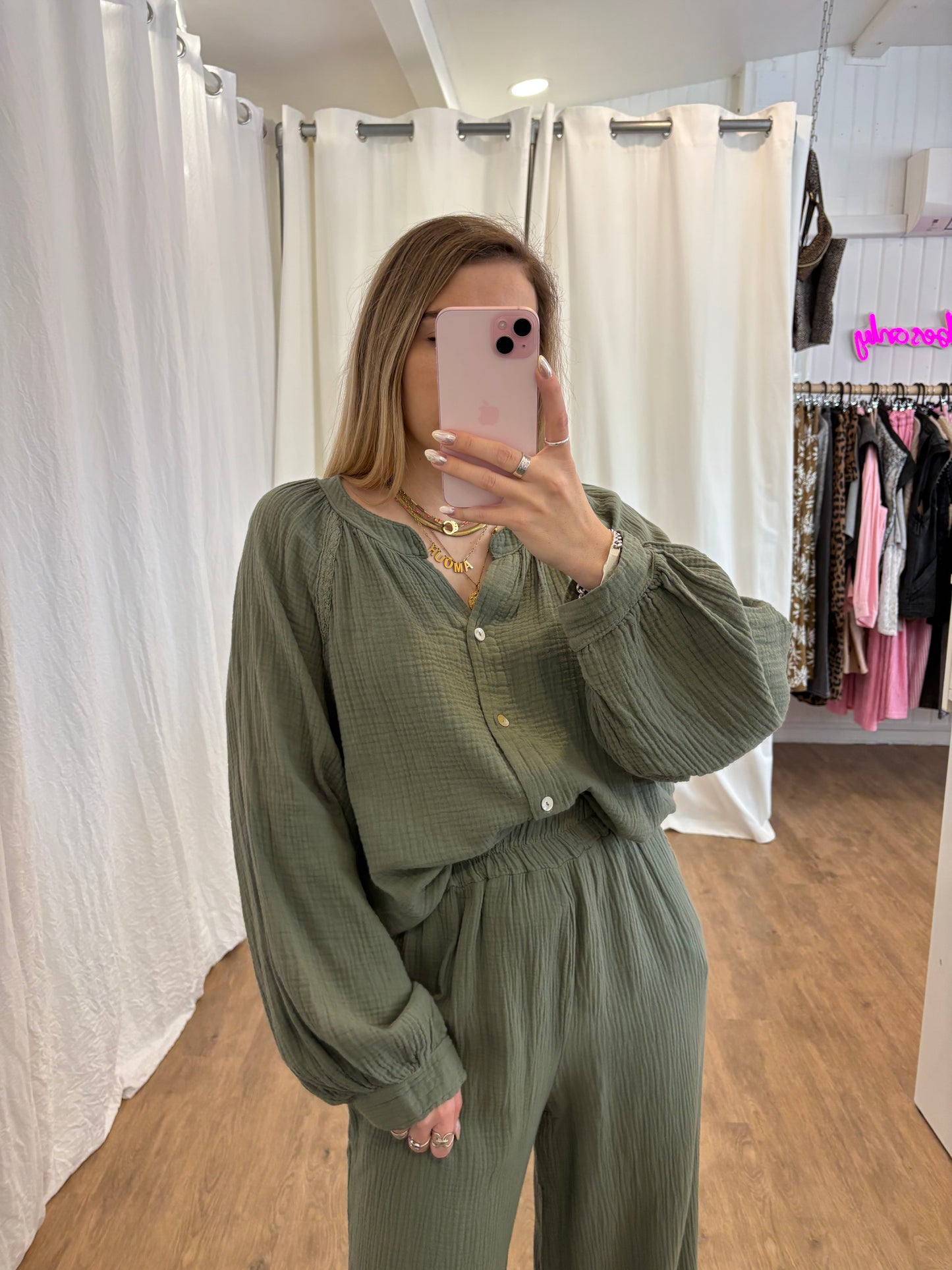 Blouse LYA Kaki