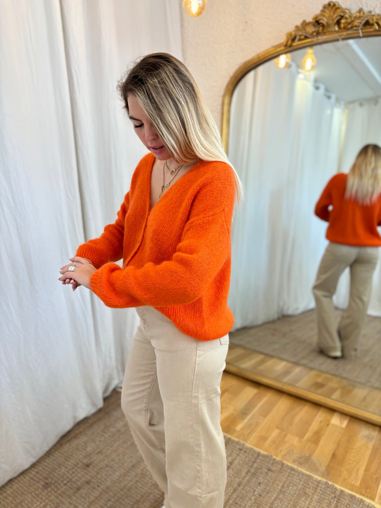 17 - Gilet LOU - Orange 🧡