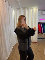 Veste sans manches CAMILA Gris anthracite