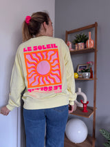 Sweat SOLEIL Jaune (NEW FLUO)