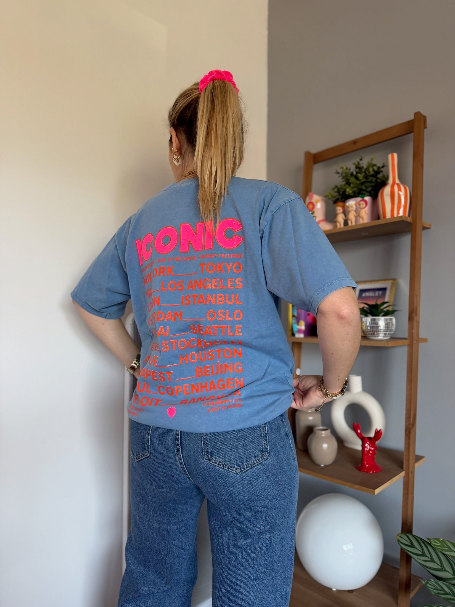 T-shirt ICONIC Bleu