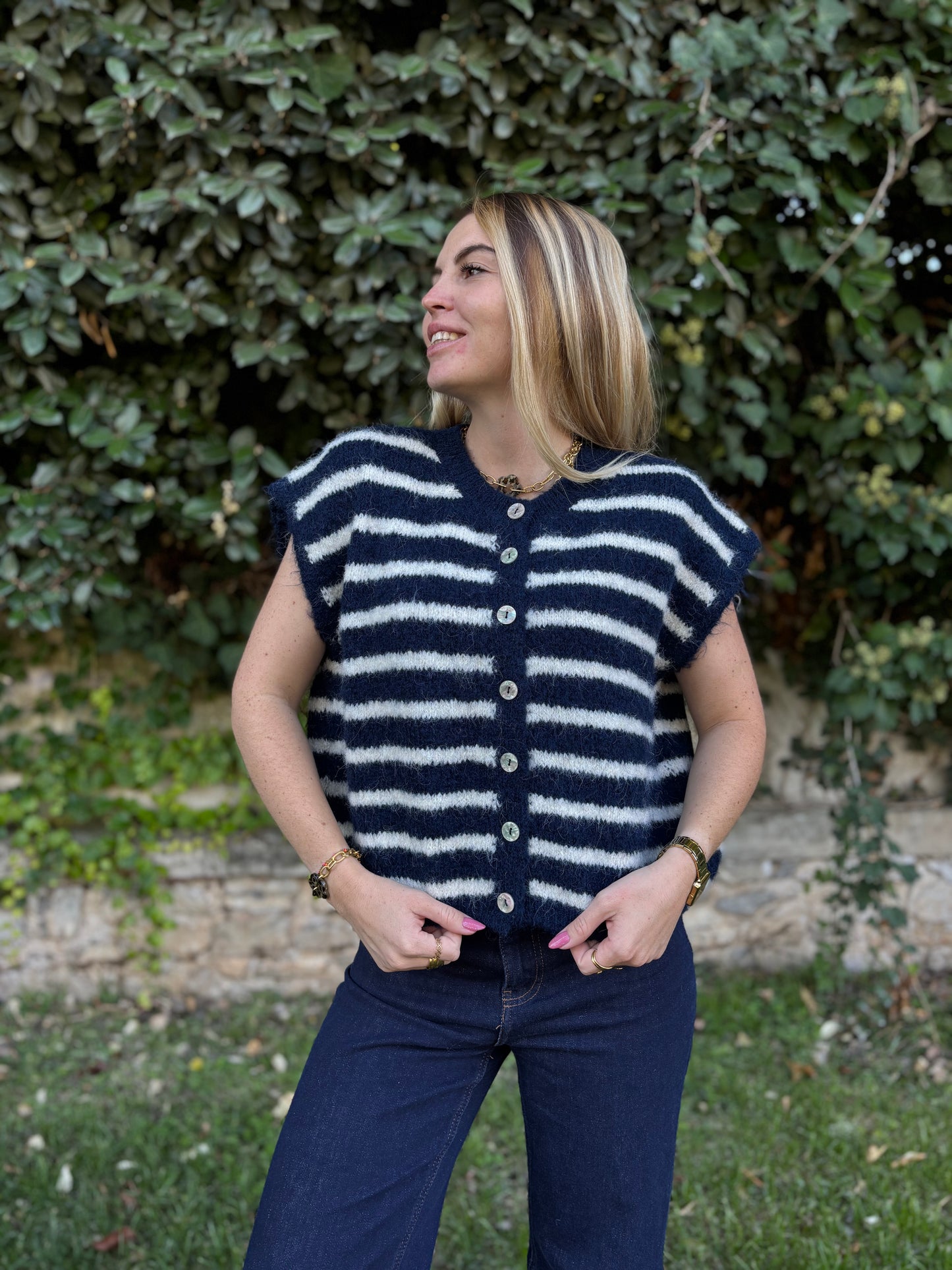 Gilet sans manches ZOÉ - 8 couleurs
