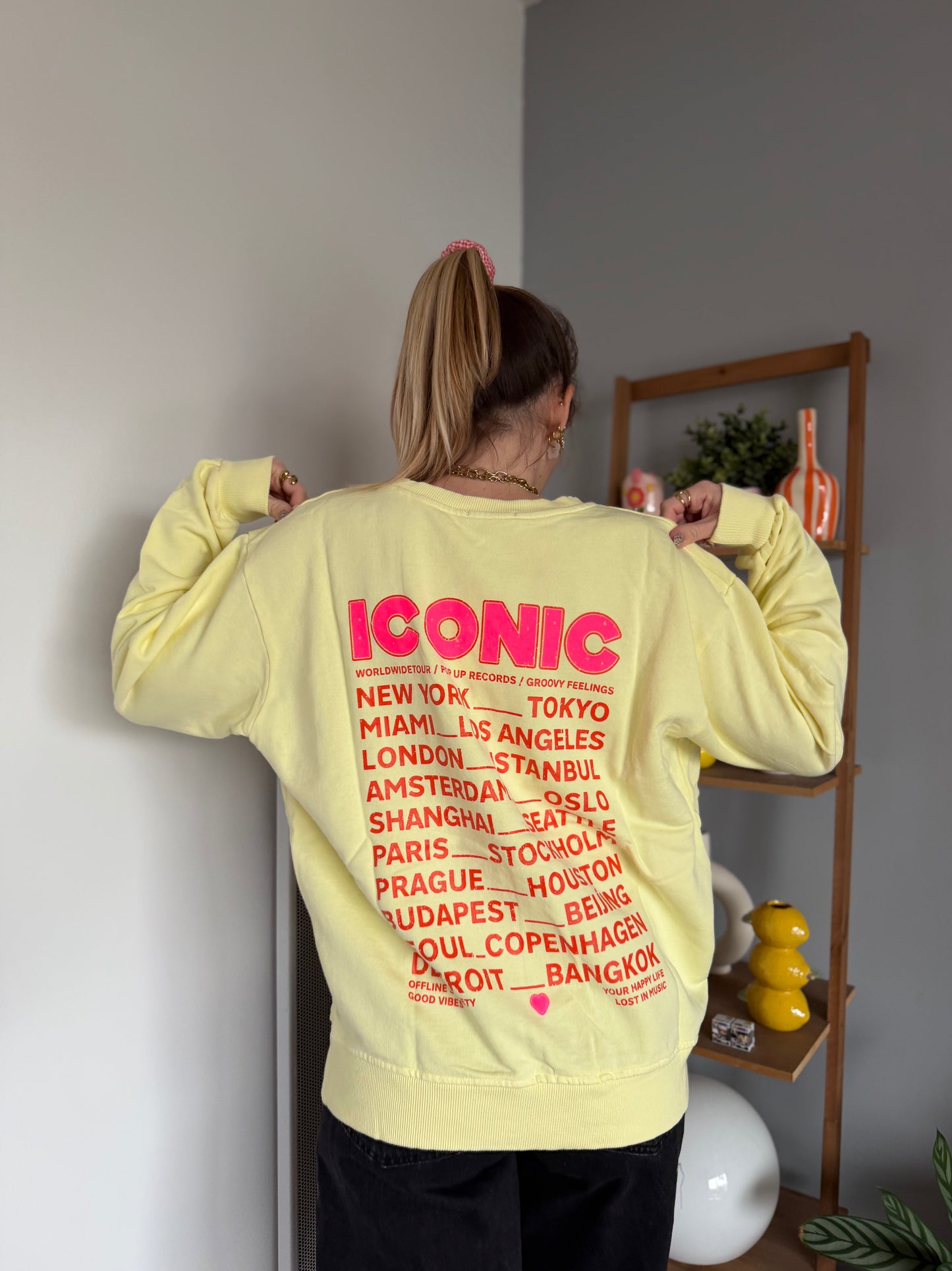 Sweat ICONIC Jaune