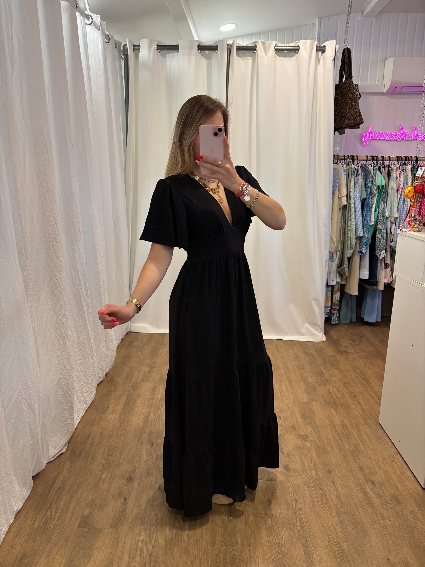 Robe longue EMMA Noir