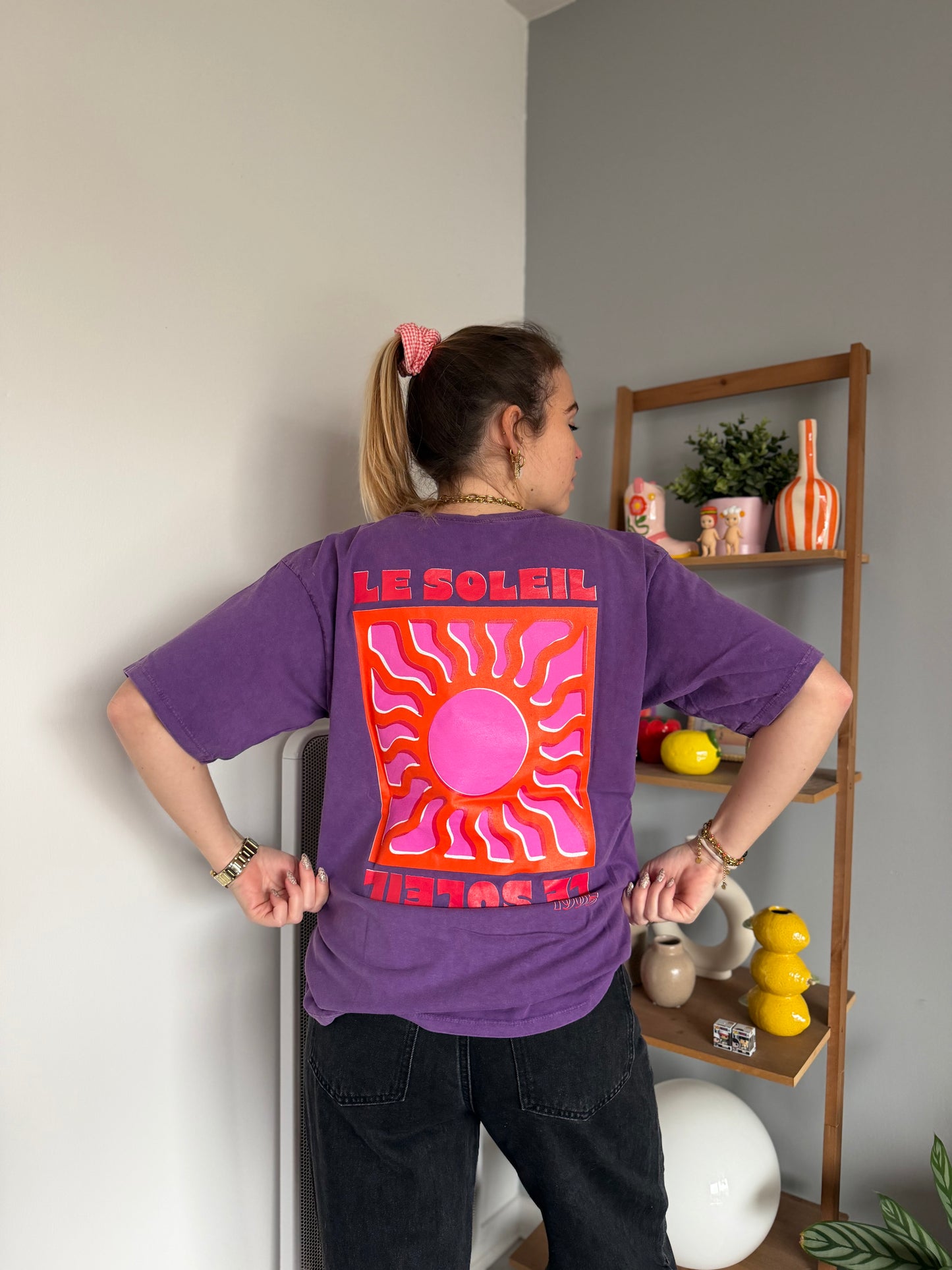 T-shirt SOLEIL Violet