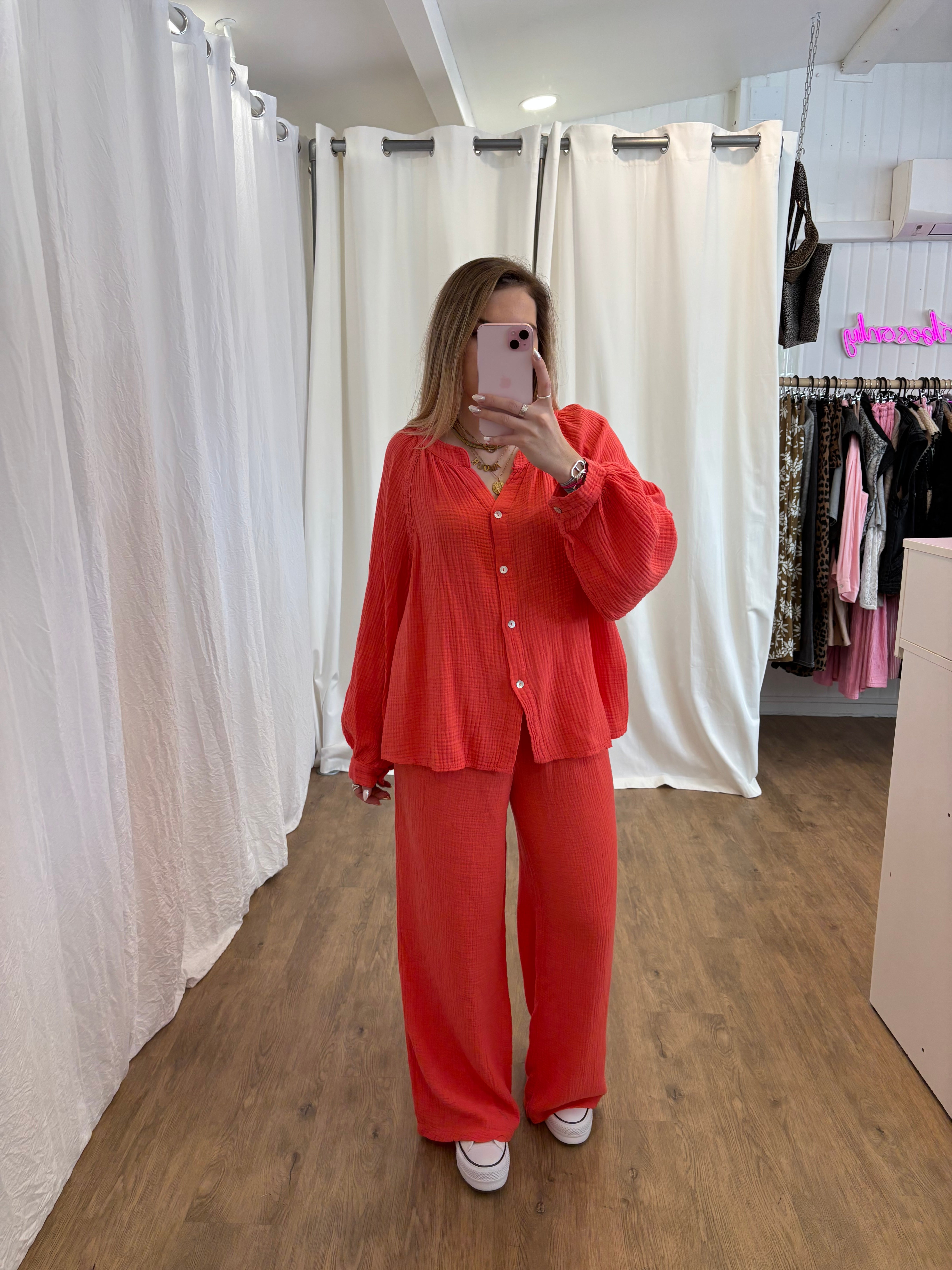 Pantalon LYA Corail