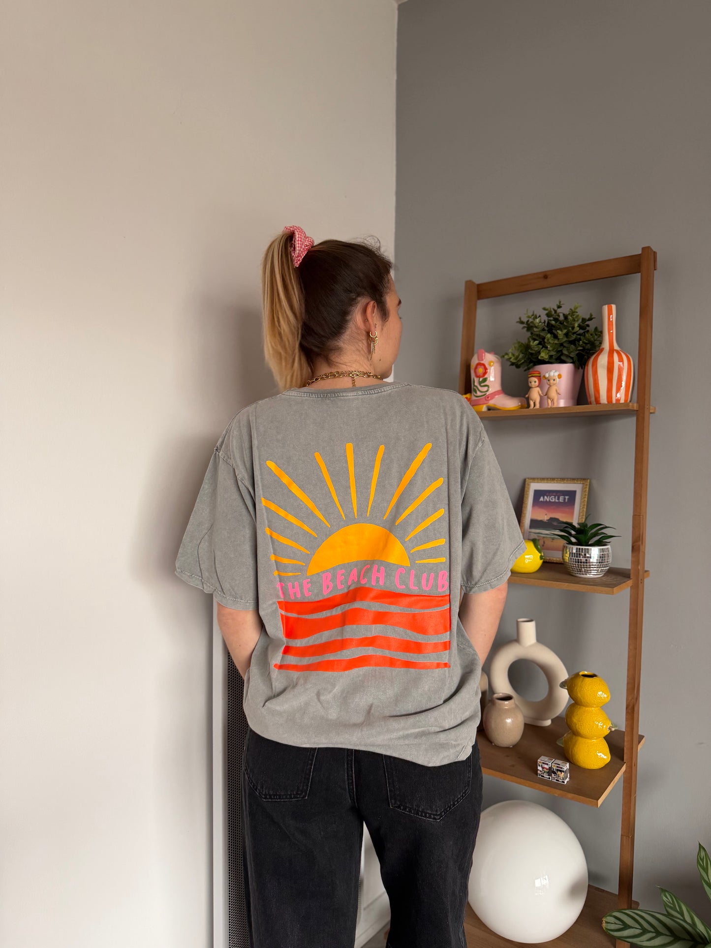 T-shirt THE BEACH CLUB Gris