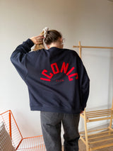 Sweat ICONIC CLUB Bleu marine