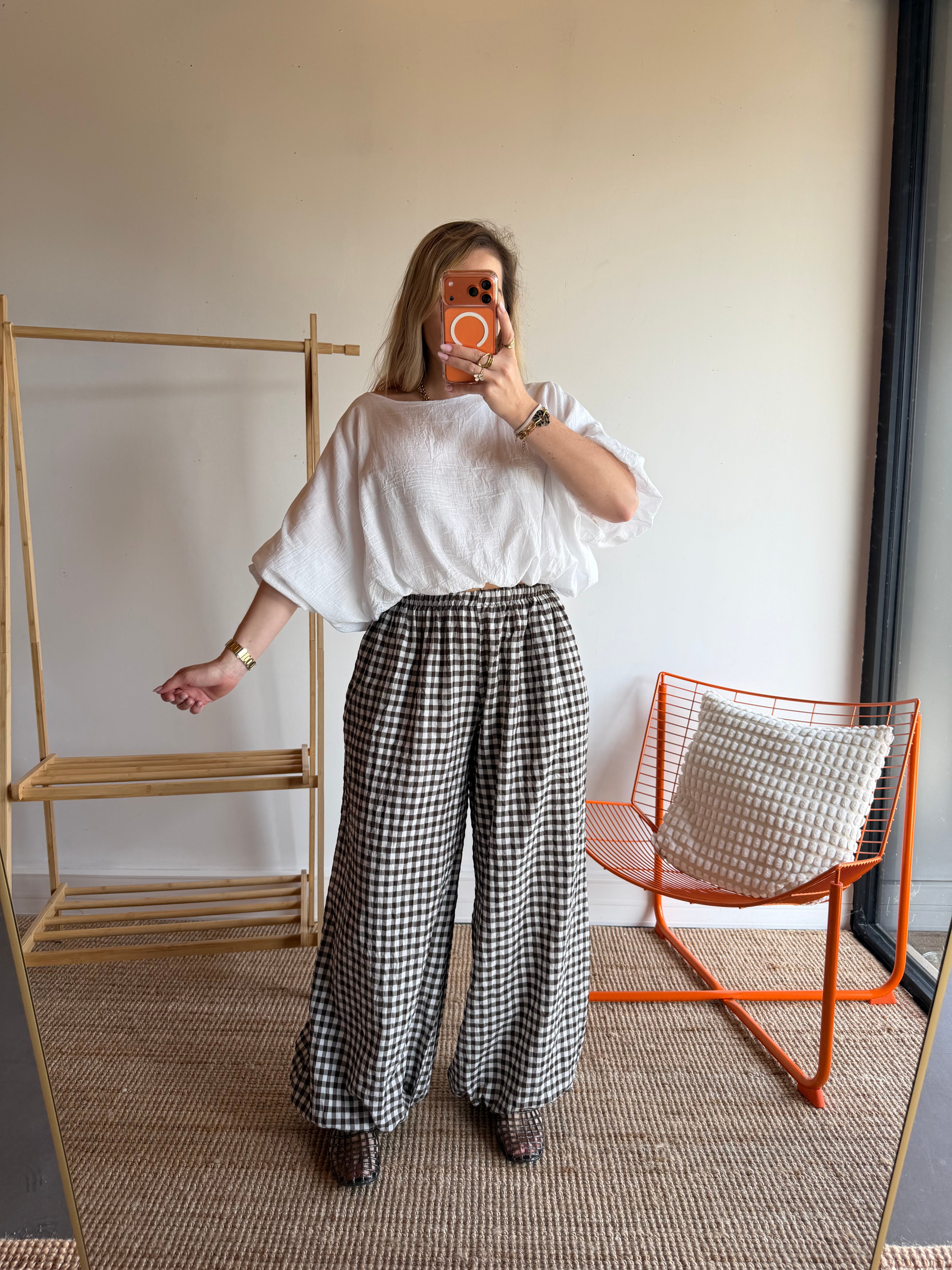 Pantalon DIANE Chocolat
