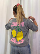 T-shirt LIMON Gris •