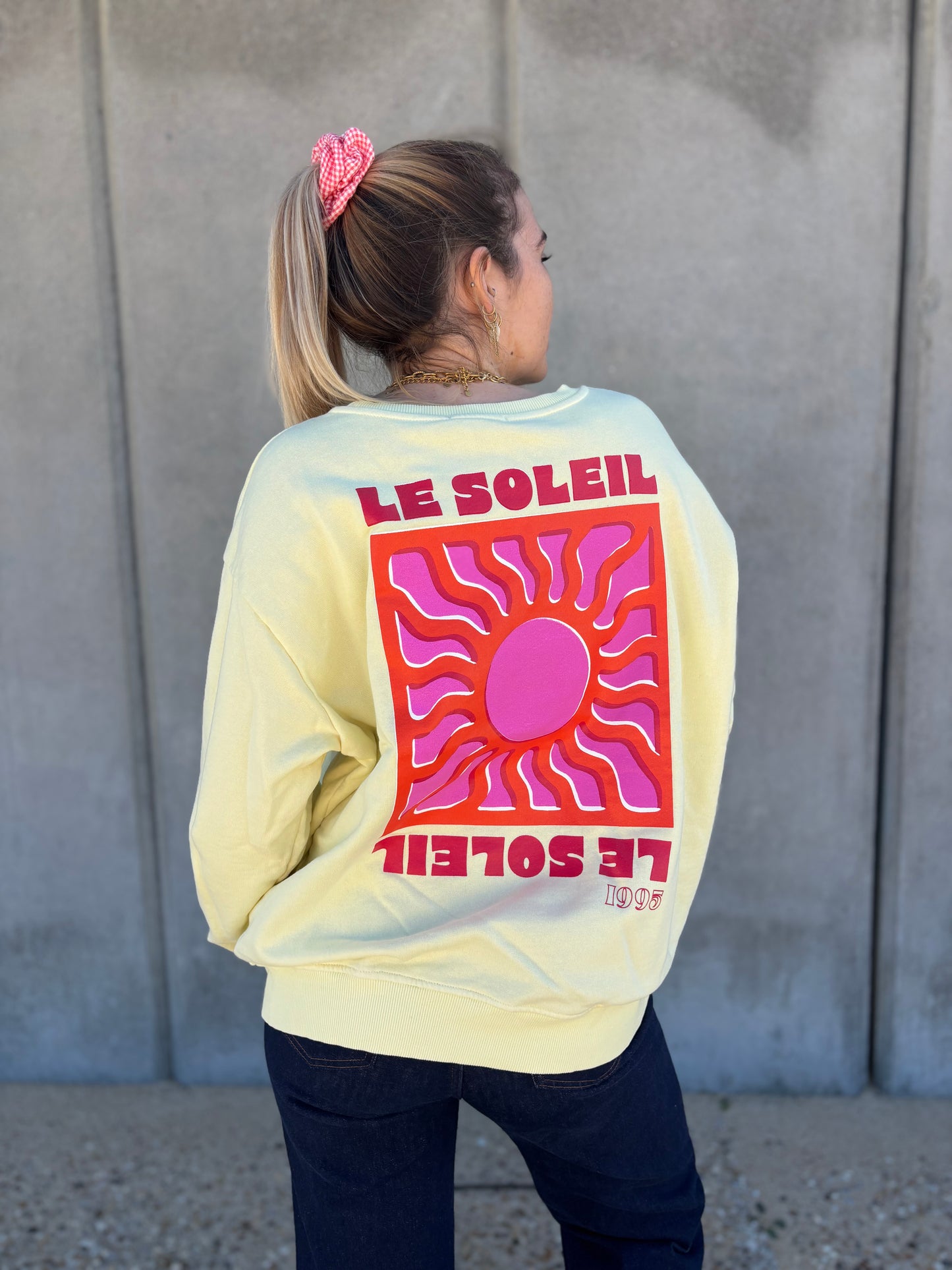 Sweat SOLEIL Jaune