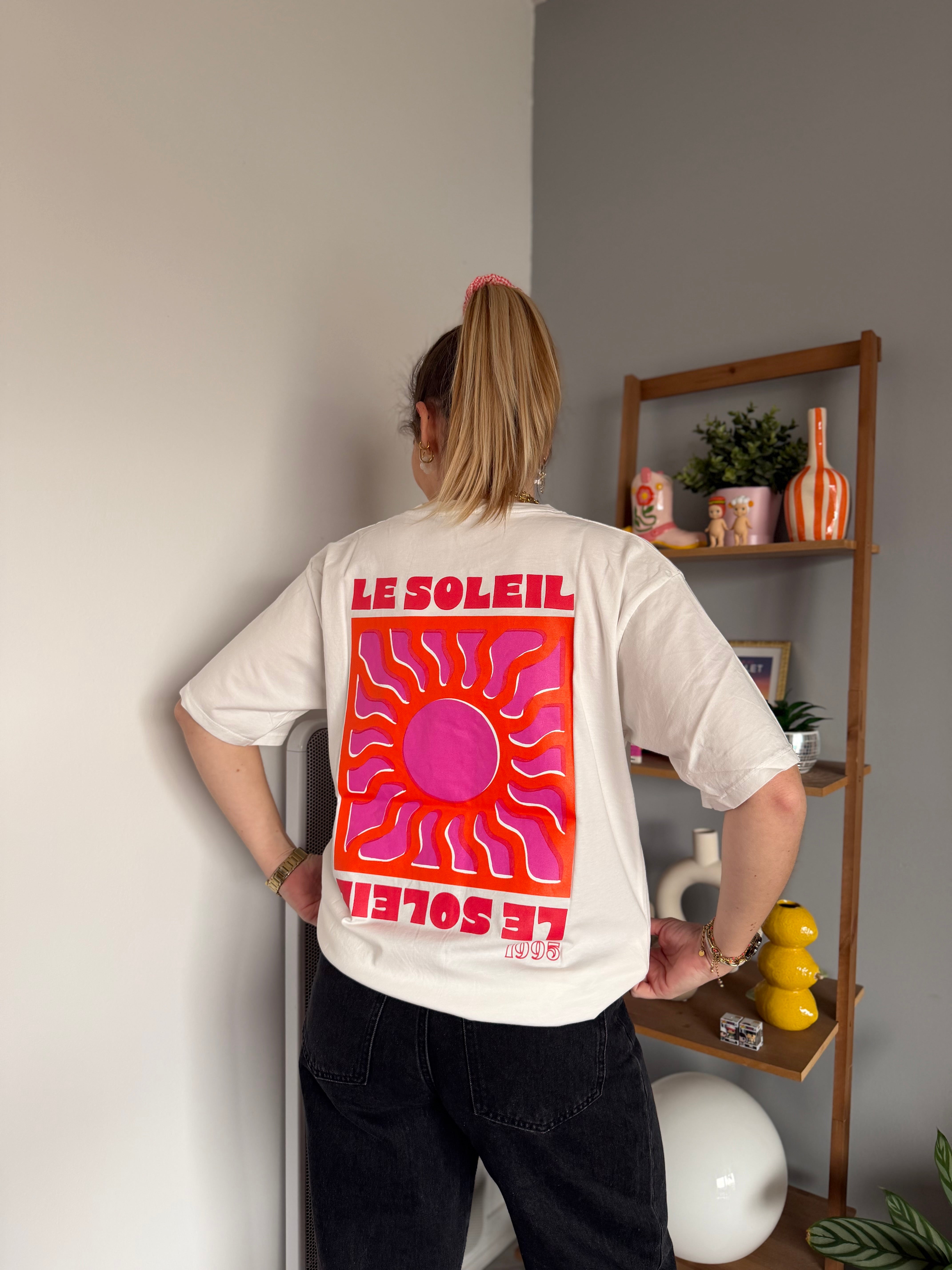 T-shirt SOLEIL Blanc