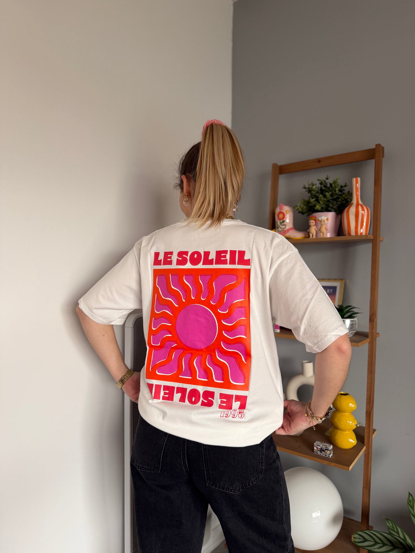 T-shirt SOLEIL Blanc