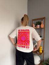 T-shirt SOLEIL Blanc