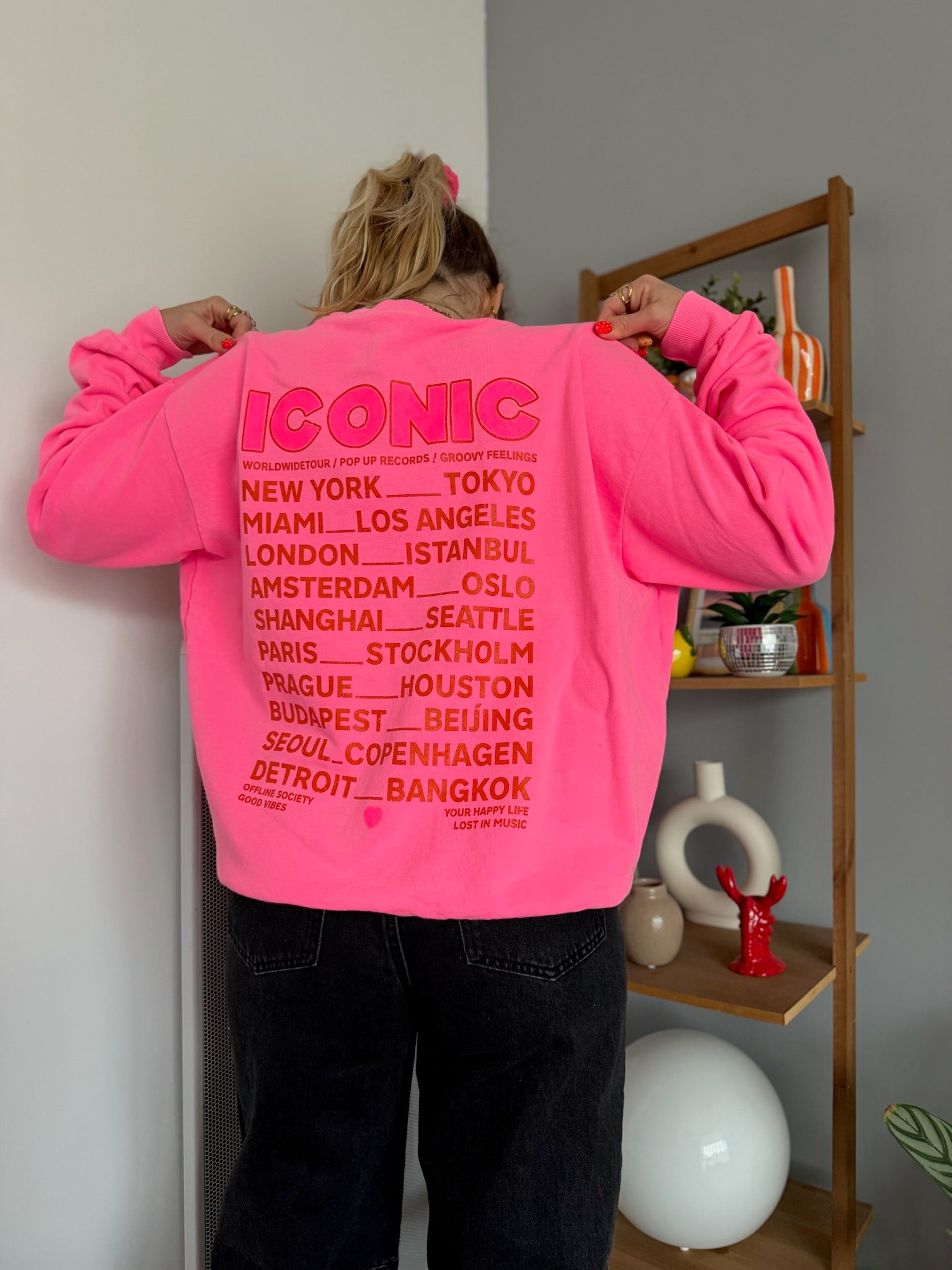 Sweat ICONIC Rose Fluo