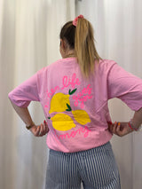 T-shirt LEMONS Rose baby •