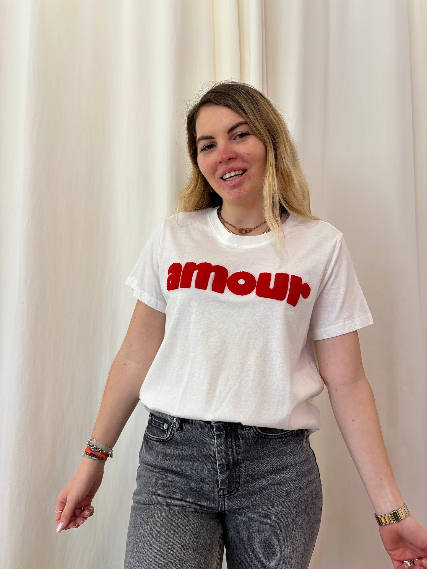 T-shirt AMOUR Rouge