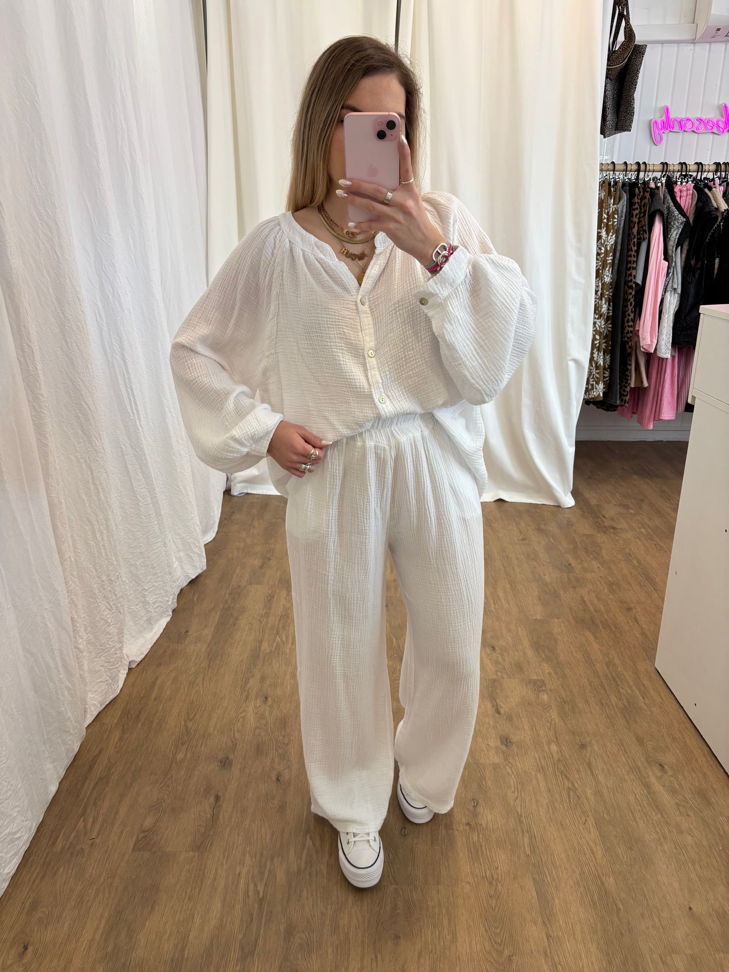 Pantalon LYA Blanc
