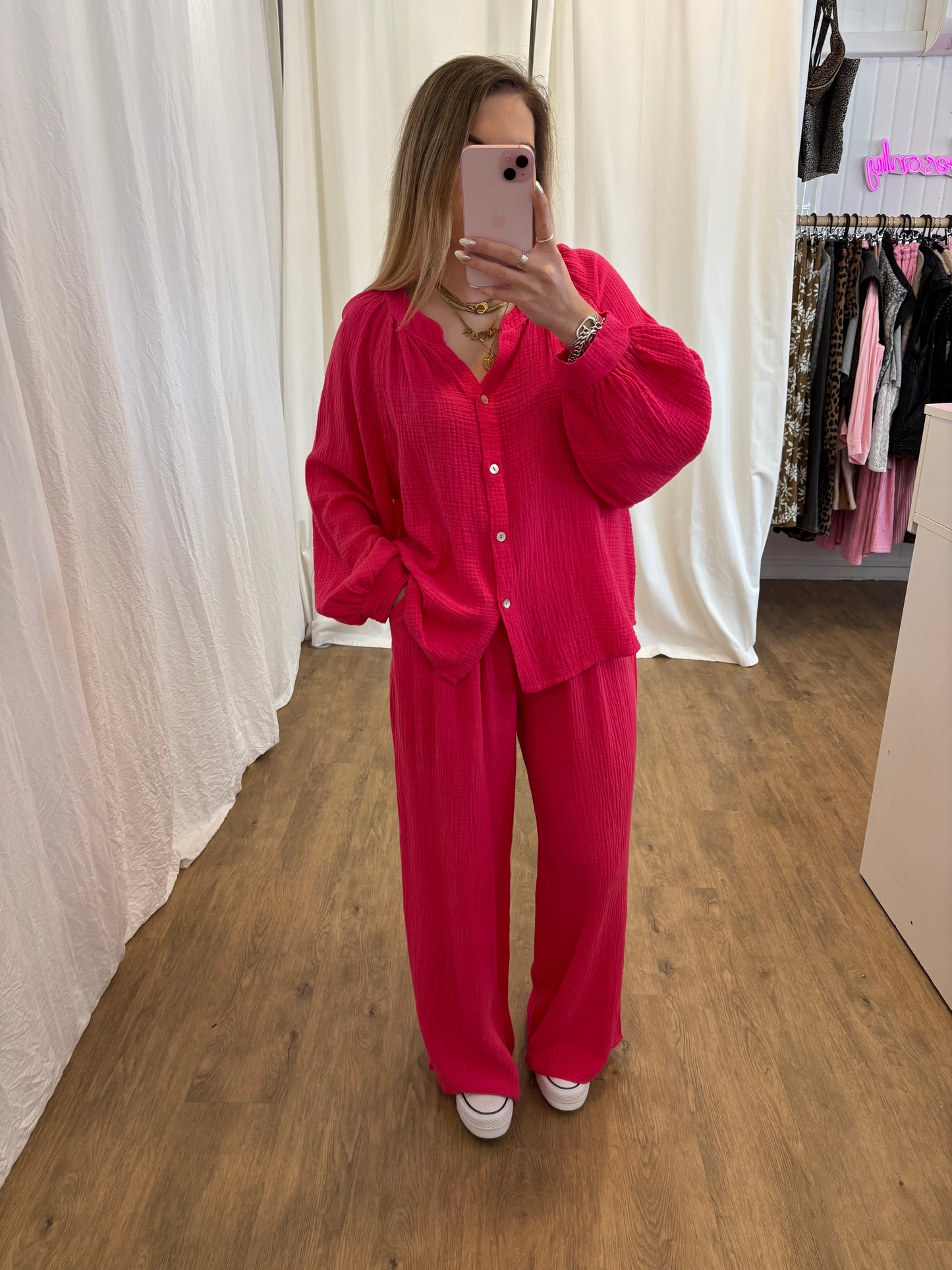 Blouse LYA Framboise