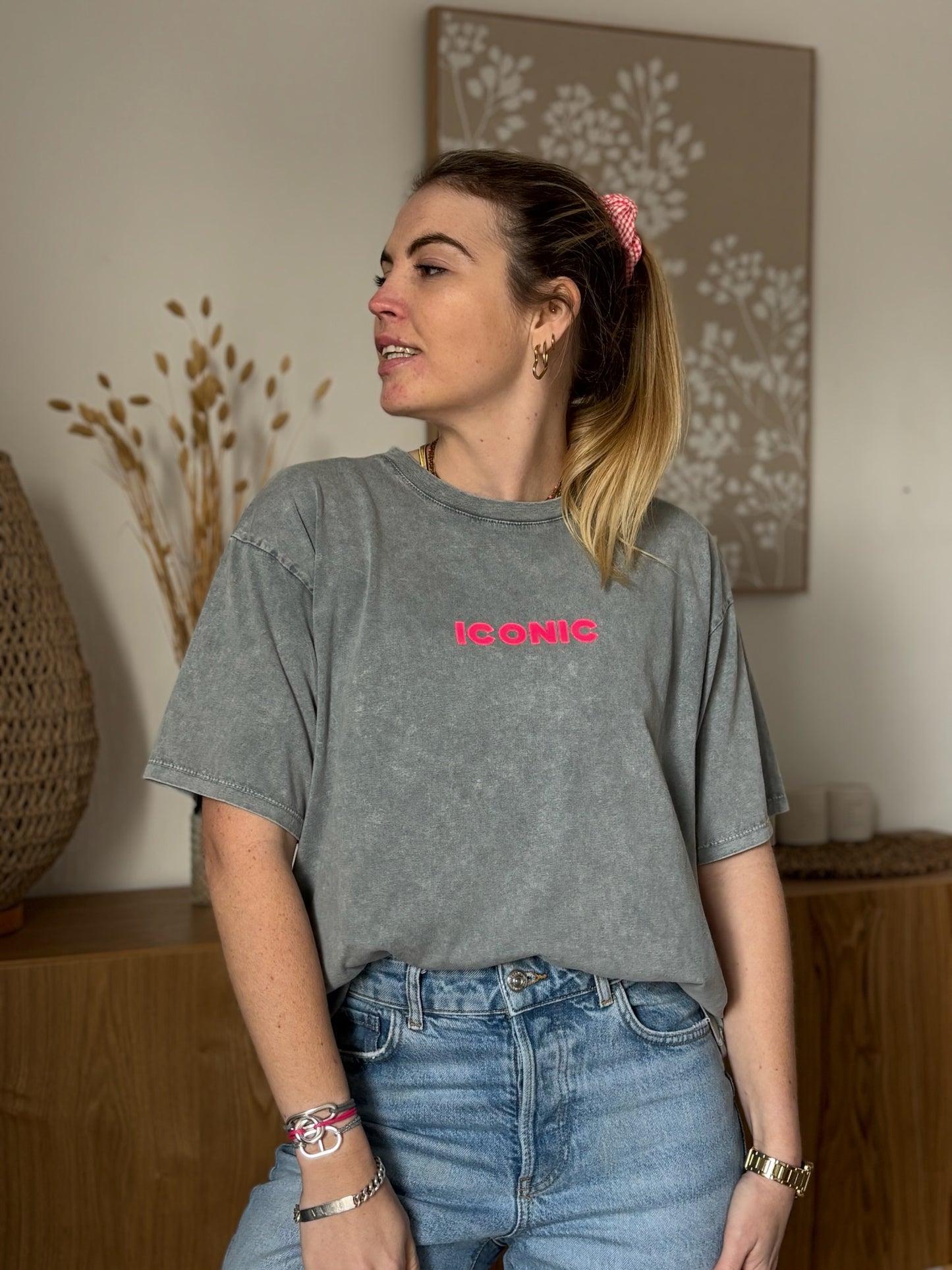 T-shirt ICONIC Gris