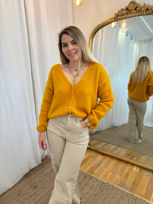 43 - Gilet LOU - Moutarde 🧡l