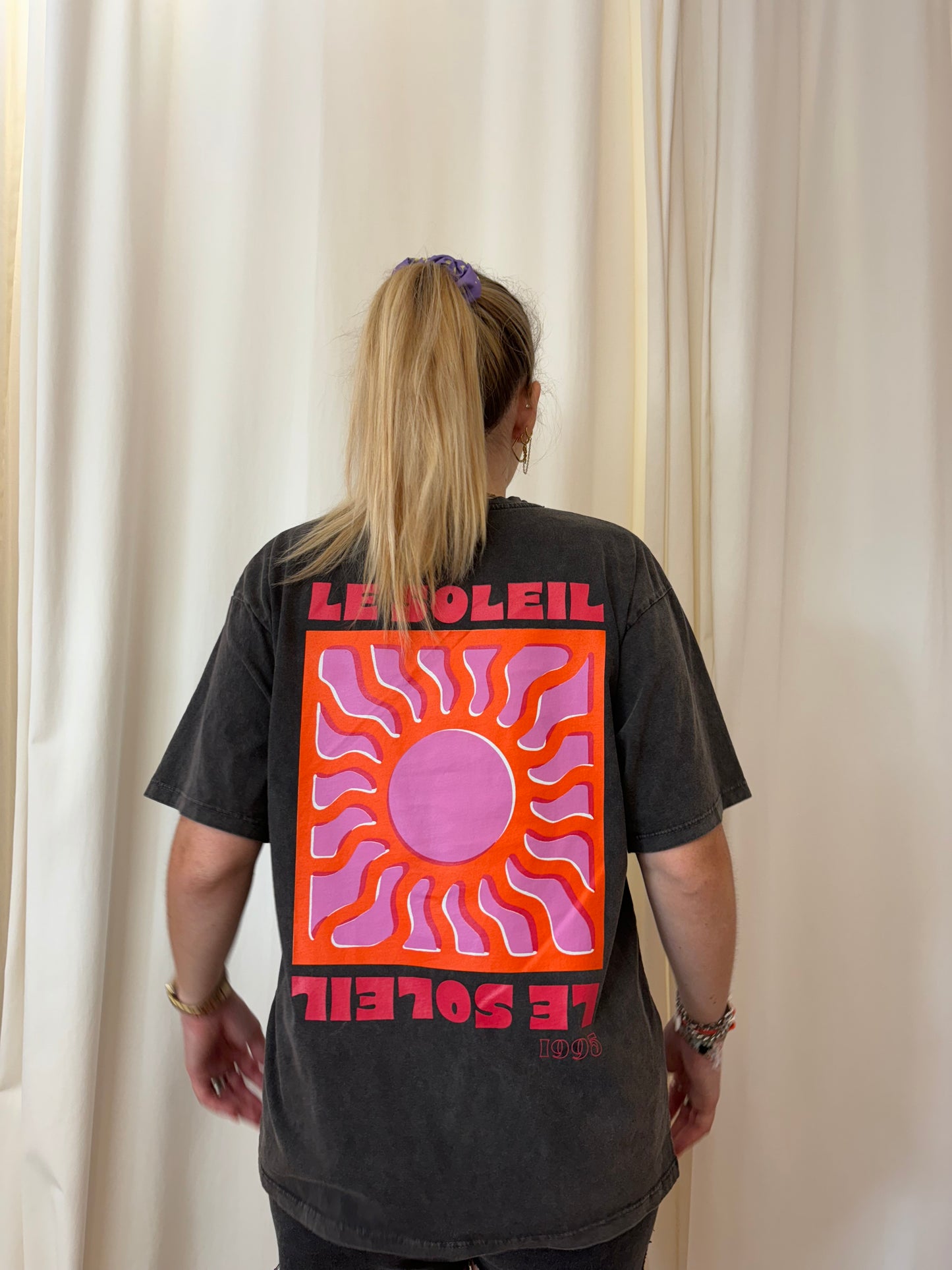 T-shirt SOLEIL Noir