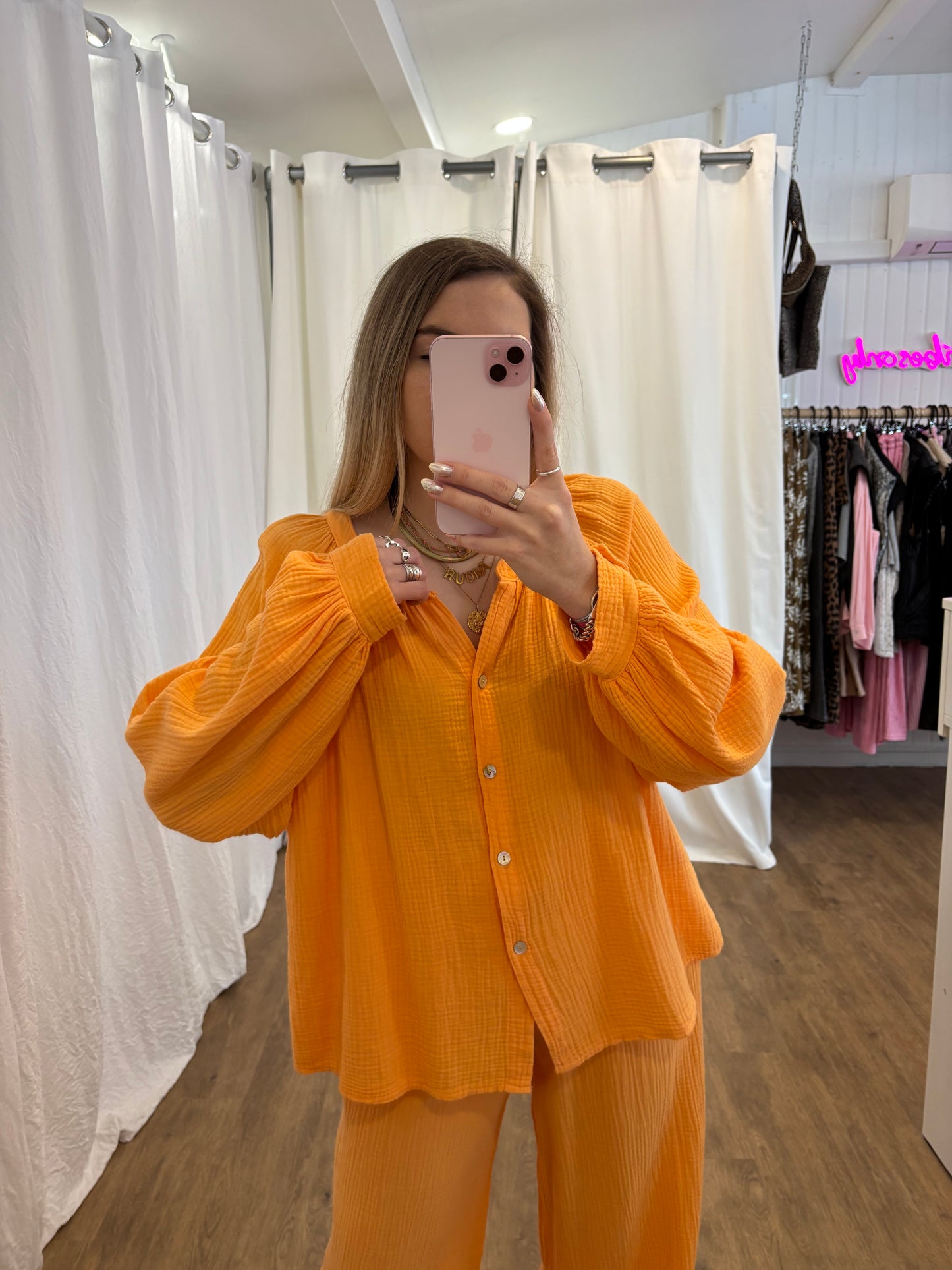 Blouse LYA Orange agrume