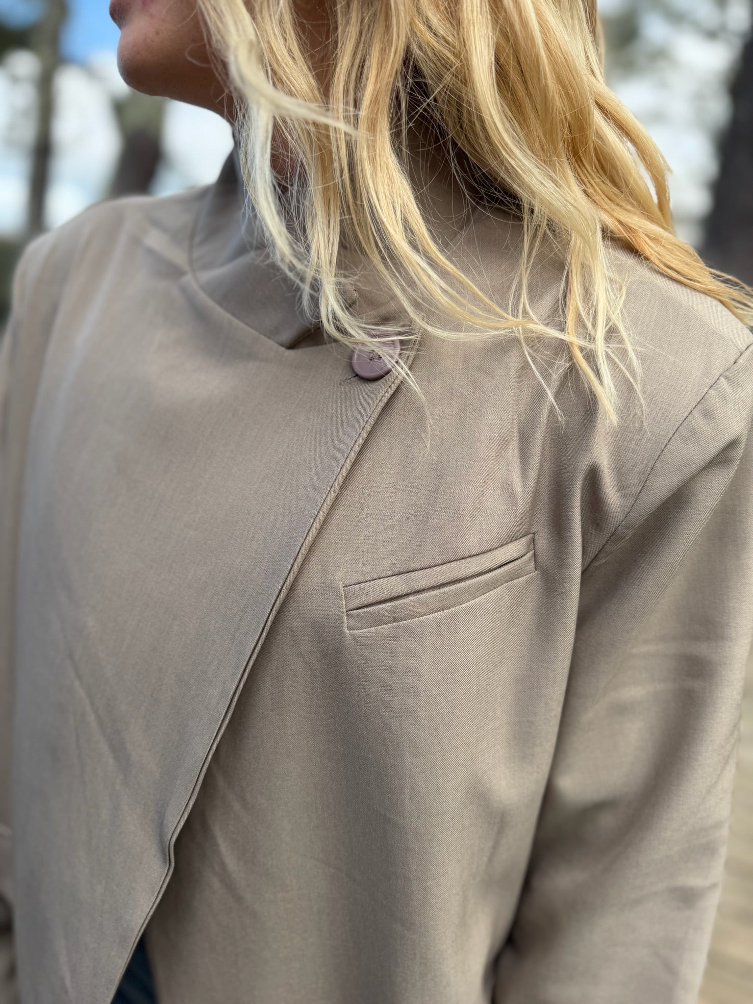 Veste blazer CHLOÉ Taupe