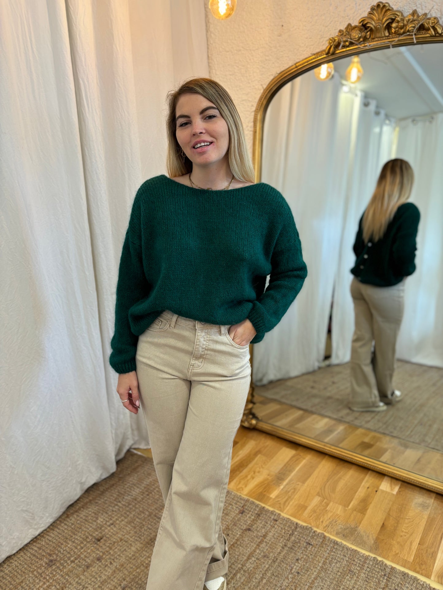 26 - Gilet LOU - Vert sapin foncé 🧡