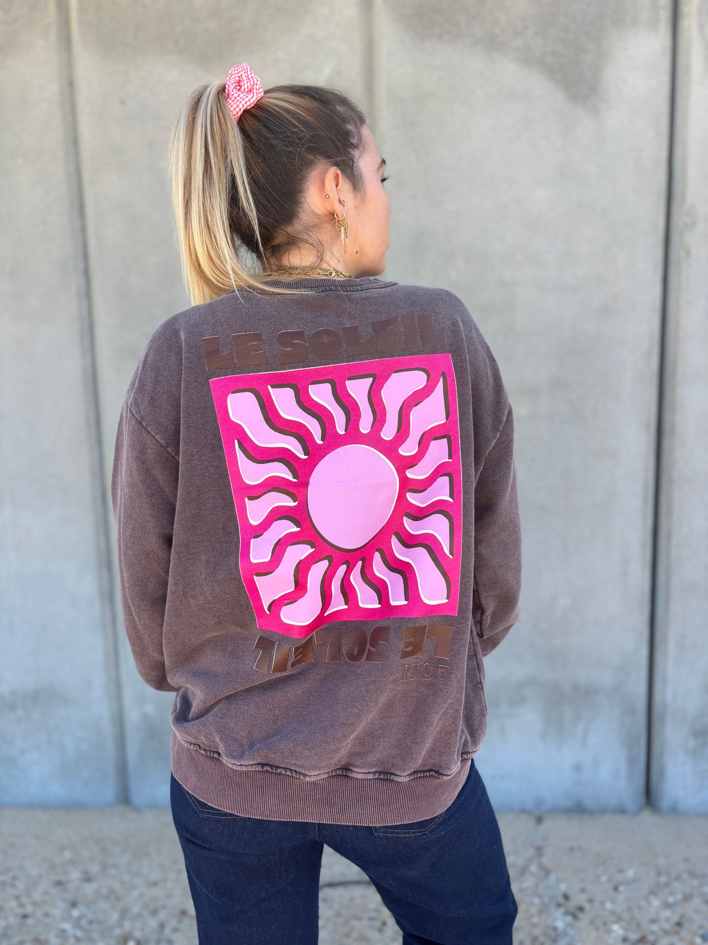 Sweat SOLEIL Marron (NEW)