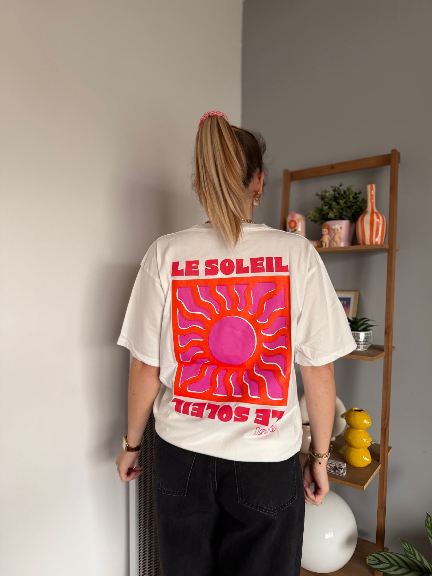 T-shirt SOLEIL Blanc