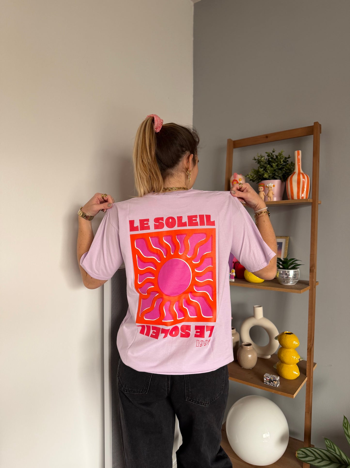 T-shirt SOLEIL Lilas