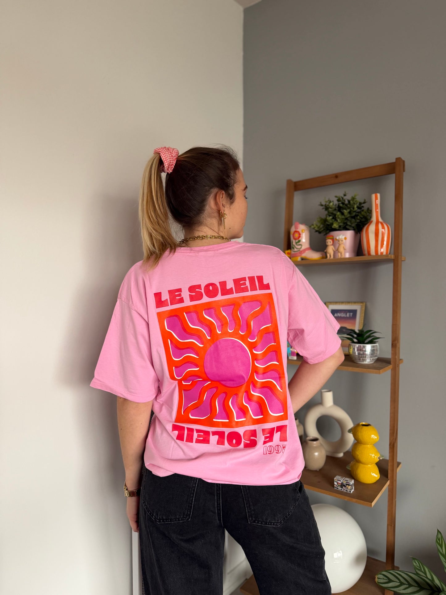 T-shirt SOLEIL Rose baby