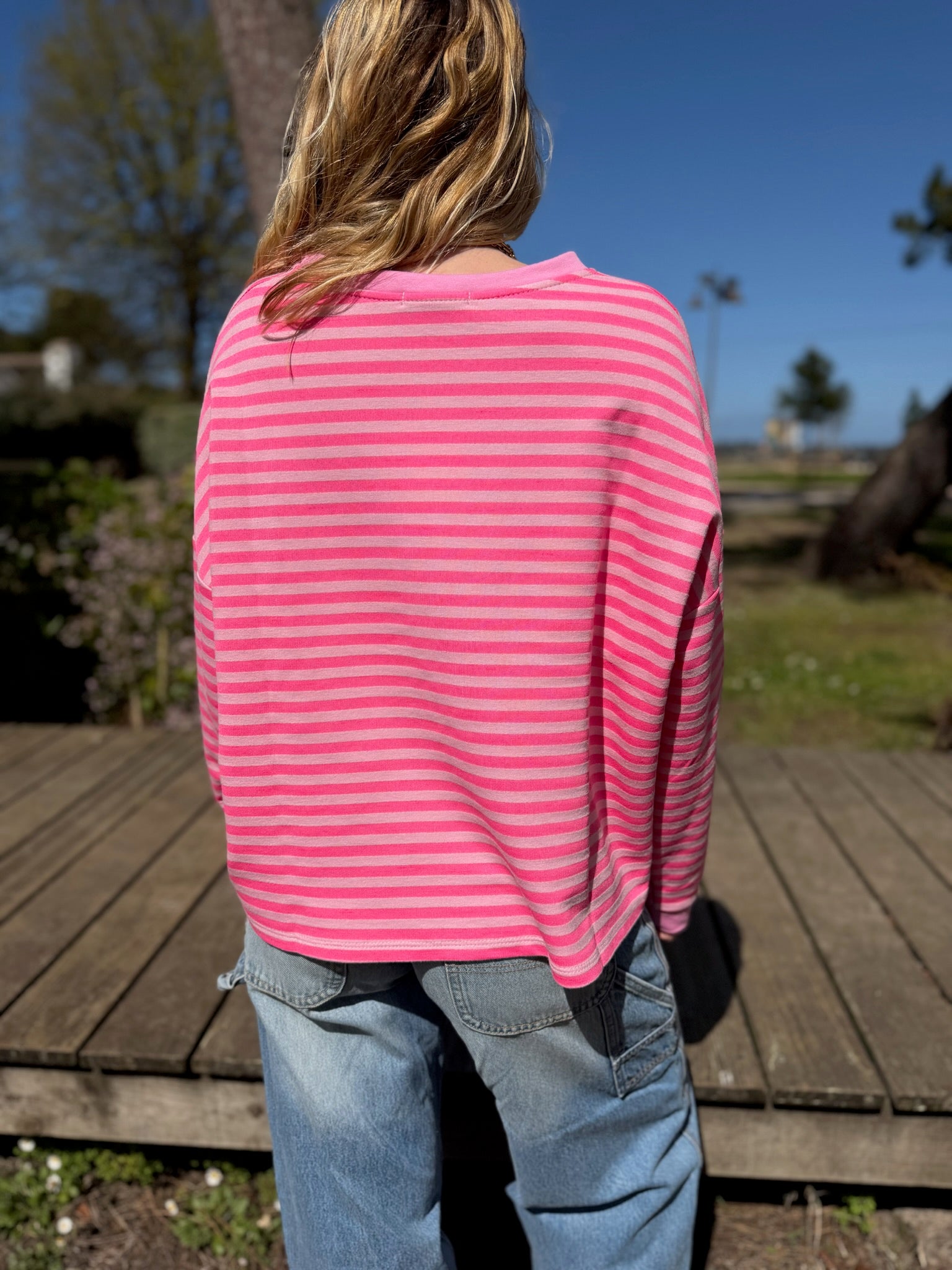 T-shirt manches longue SARAH Rose + Rose