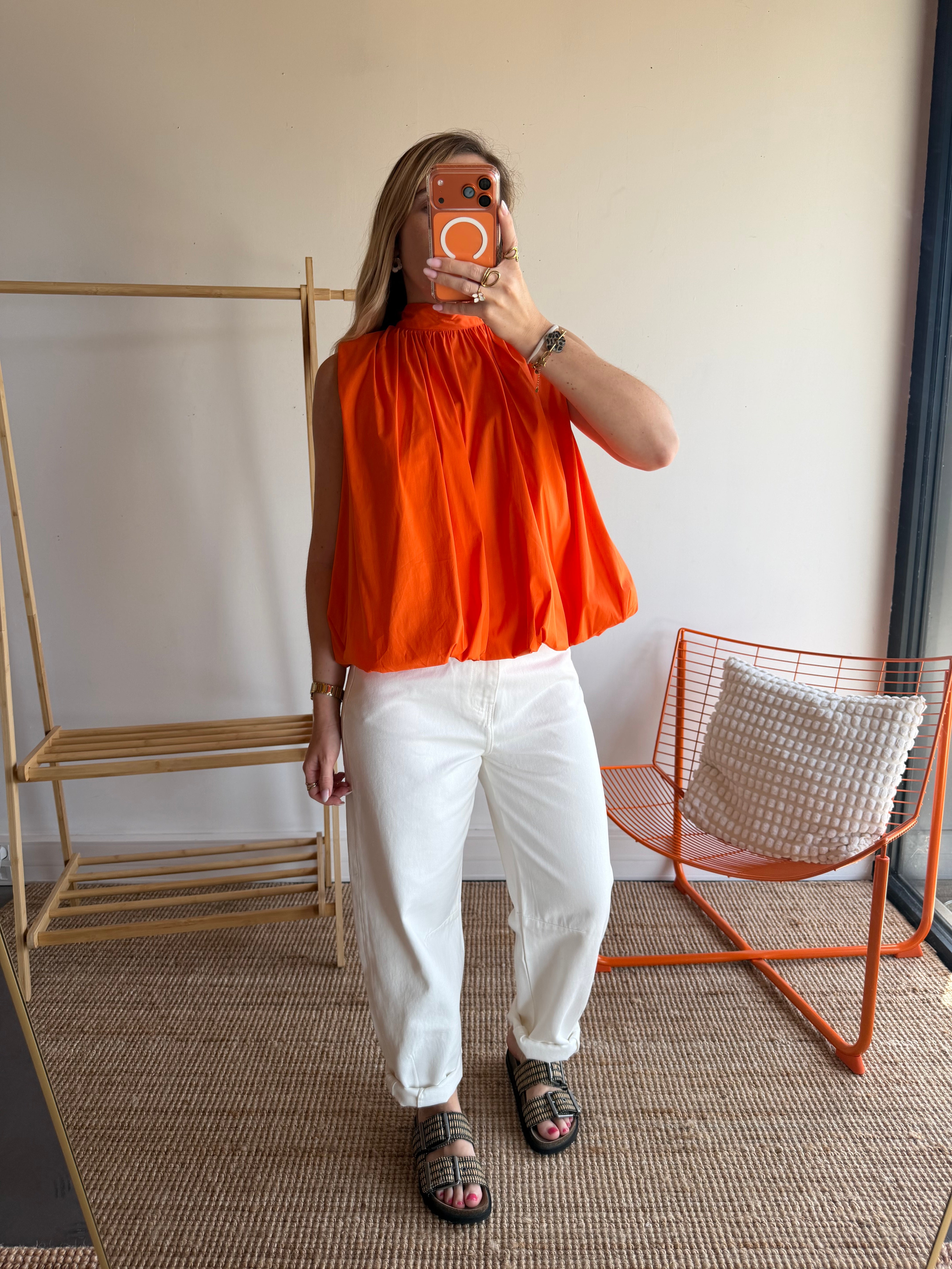 Top CARLA Orange