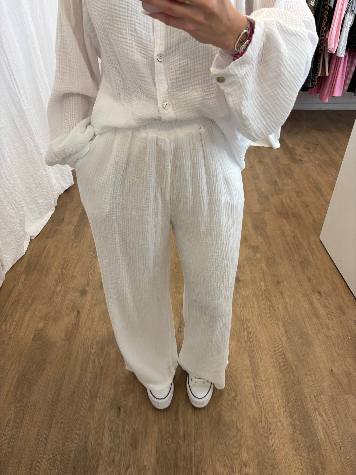 Pantalon LYA Blanc