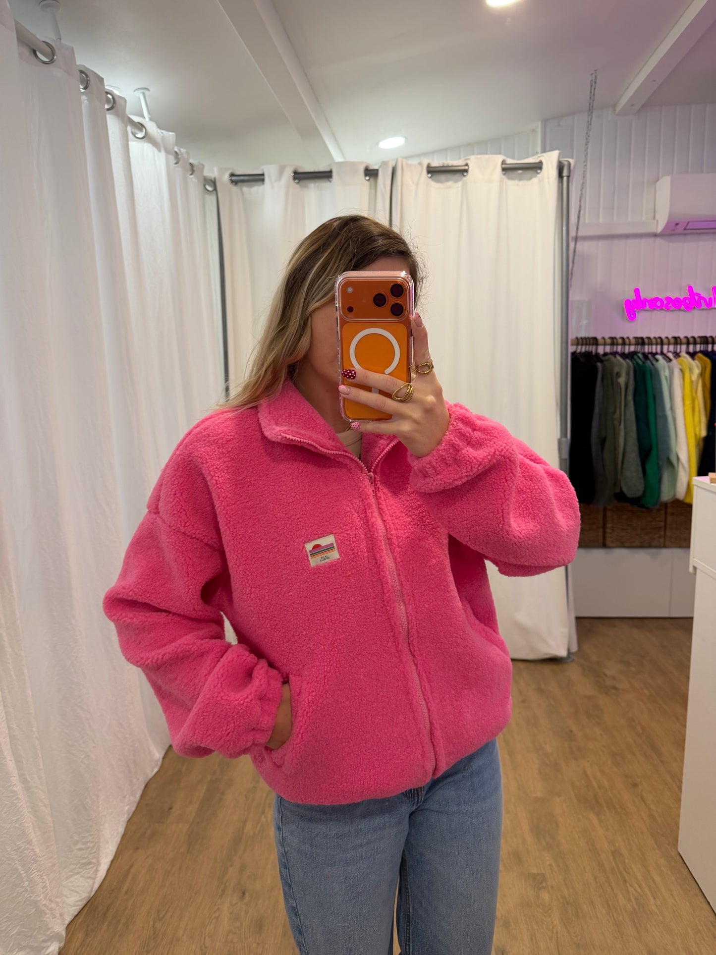 Veste polaire AVA Rose