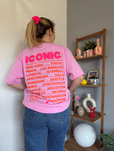 T-shirt ICONIC Rose baby