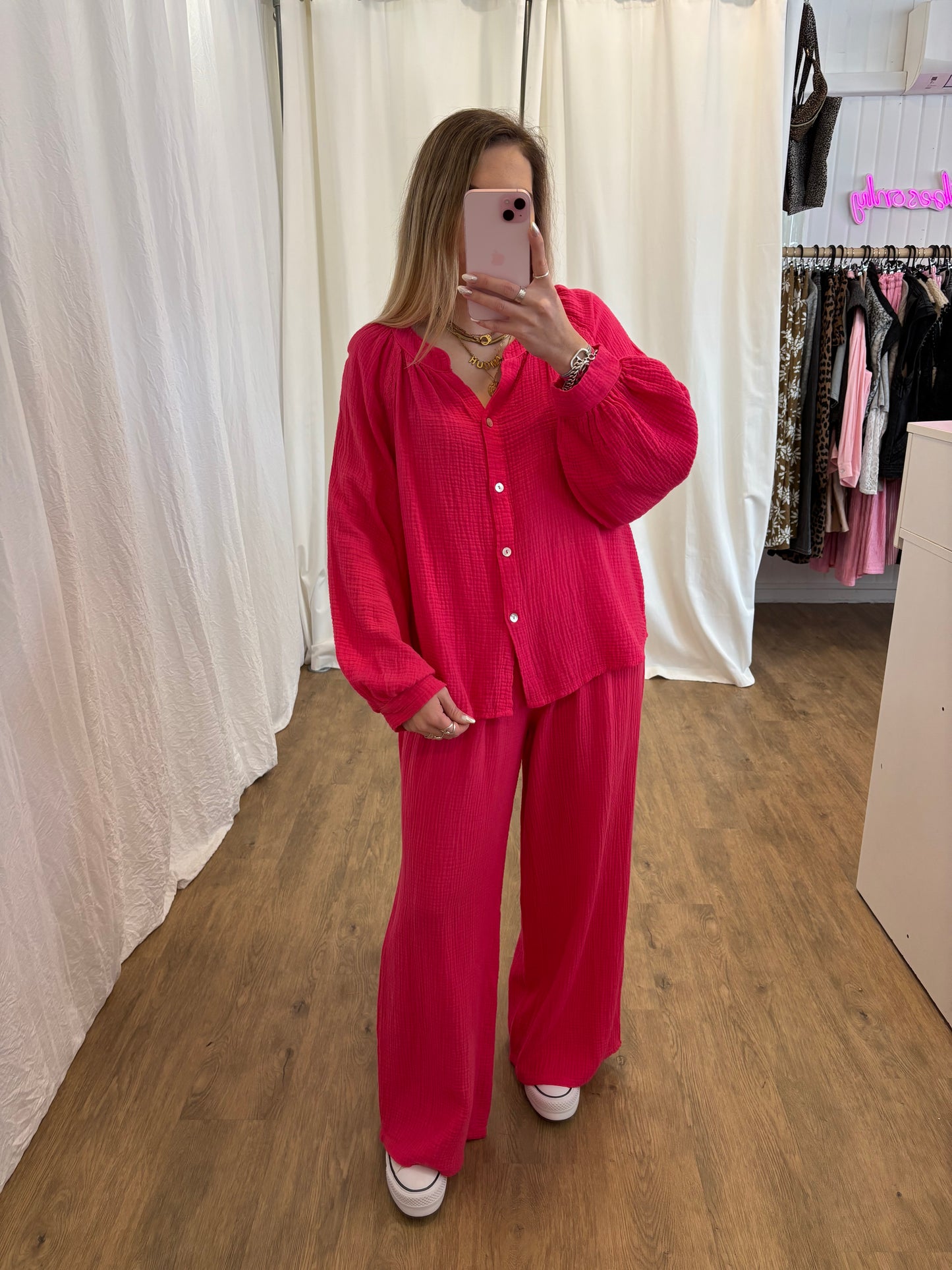 Blouse LYA Framboise