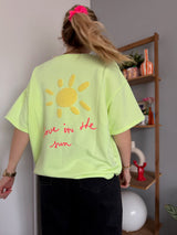 Sweat LOVE IN THE SUN Vert anis