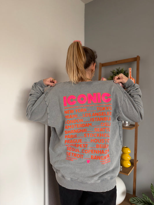 Sweat ICONIC Gris