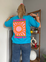 T-shirt SOLEIL (NEW FLUO) Aqua