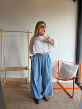 Pantalon DIANE Bleu