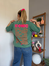 T-shirt ICONIC Vert bouteille
