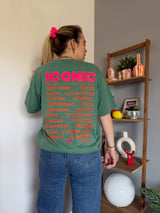 T-shirt ICONIC Vert bouteille