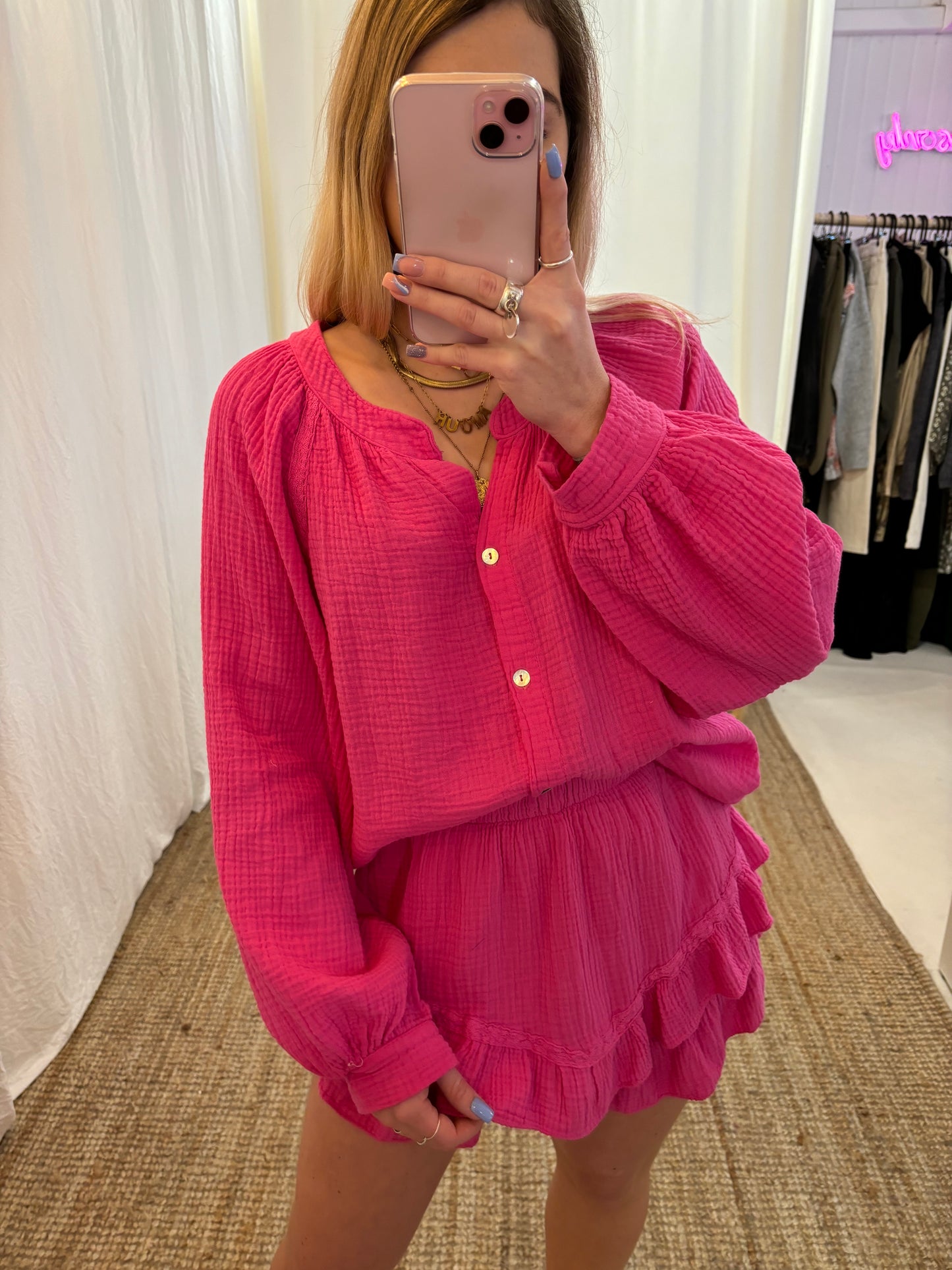 Blouse LYA Fushia